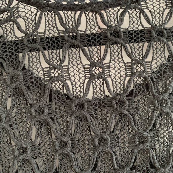 Free People Black Embroidered Mini Dress - Picture 6 of 8